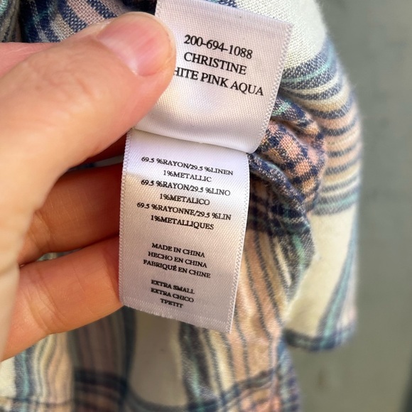 Rails Christine Button Down Top, Size XS - Picture 11 of 11